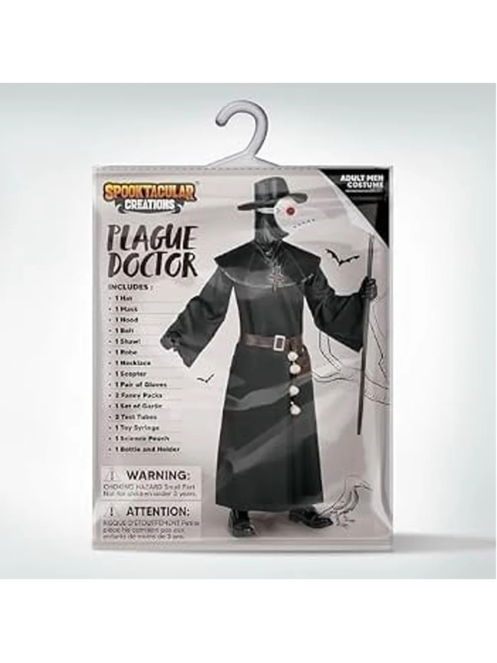 Spooktacular Creations Plague Doctor Adult Men's Costume NEW